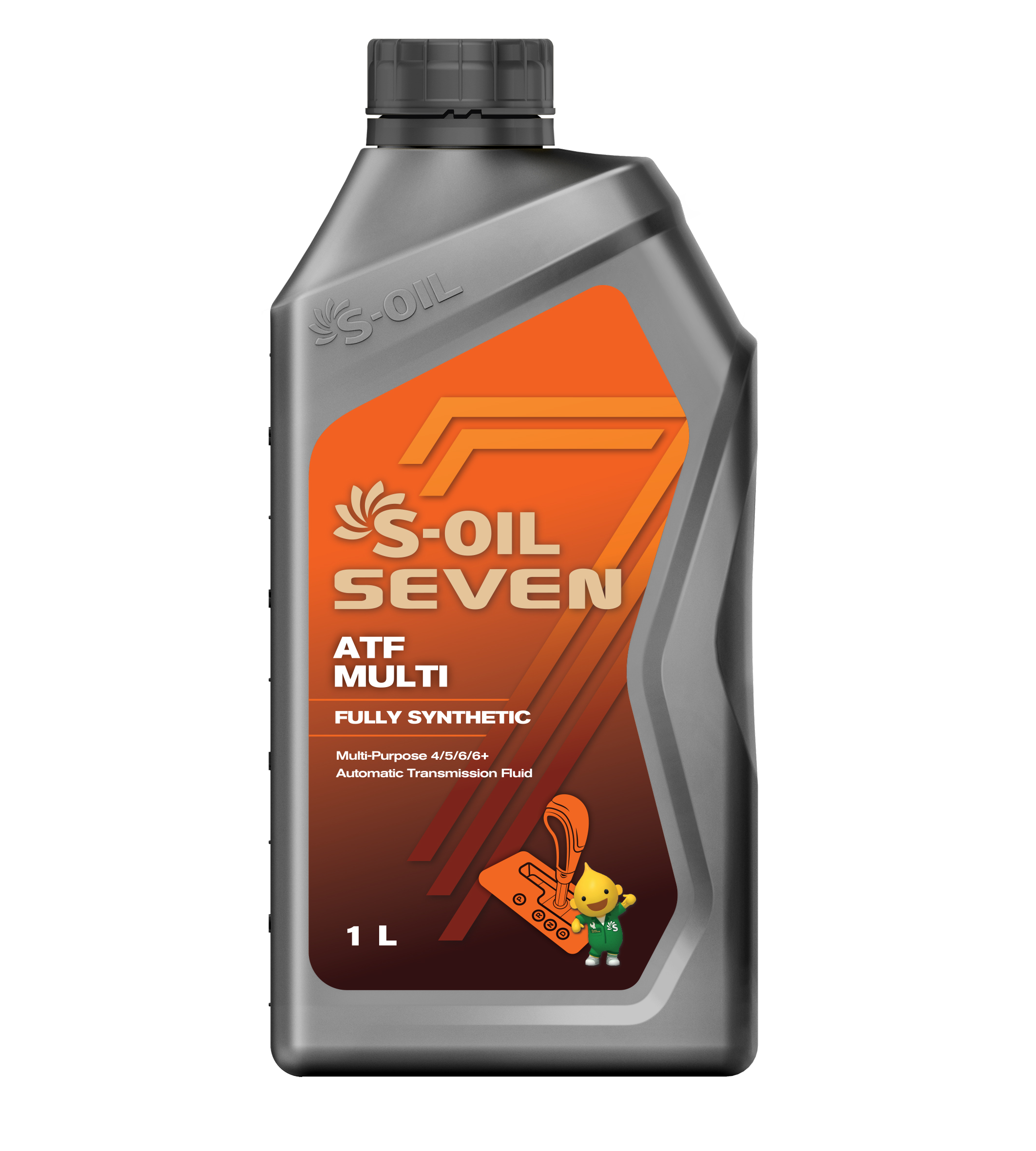 Масло Трансмиссионое S-OIL 7 ATF MULTI .(1л), синтетика (1/12)