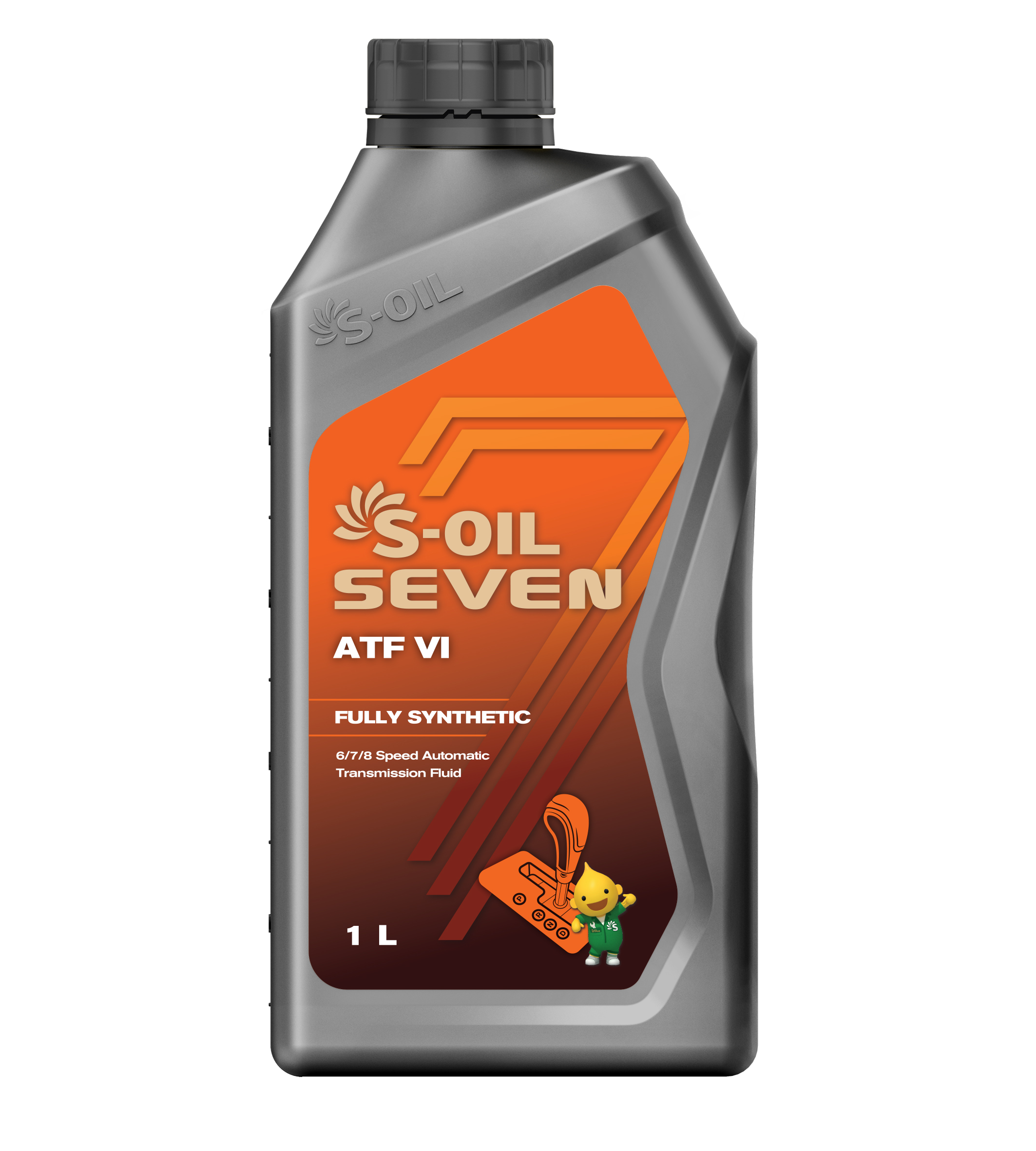 Масло Трансмиссионое S-OIL 7 ATF VI .(1л), синтетика (1/12)