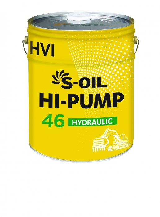 Масло Гидравлическое S-OIL HI-PUMP ISO 46, синтетика (ведро 20л)