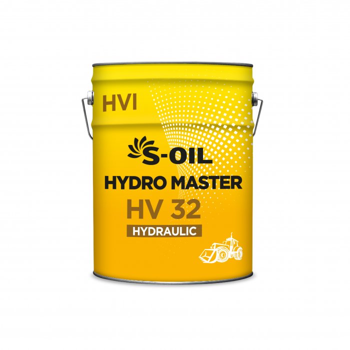 Масло Гидравлическое S-OIL HYDRO MASTER HV 32 Синтетика (ведро 20л)